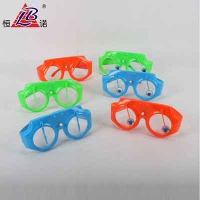 New design plastic wind up glasses with wipers