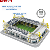 3D Puzzle Stadium Make A Perfect 3D Football Stadium Replica Paper Model Fun & Educational Toys